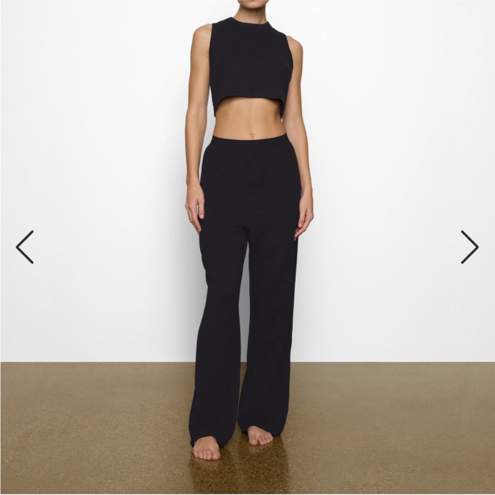 Skims Boyfriend Loose Pant | Onyx